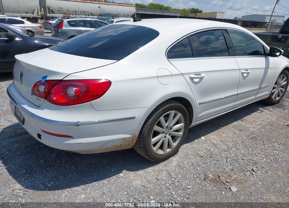 2010 VOLKSWAGEN CC SPORT VIN: WVWNN7AN9AE552708