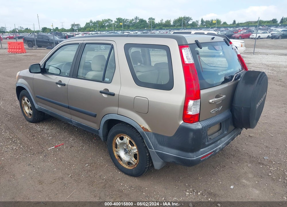 2006 HONDA CR-V LX VIN: JHLRD78596C039359
