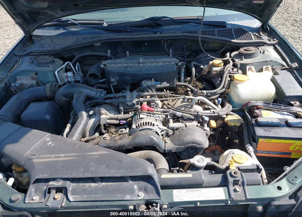 2001 SUBARU OUTBACK VIN: 4S3BH665817600622