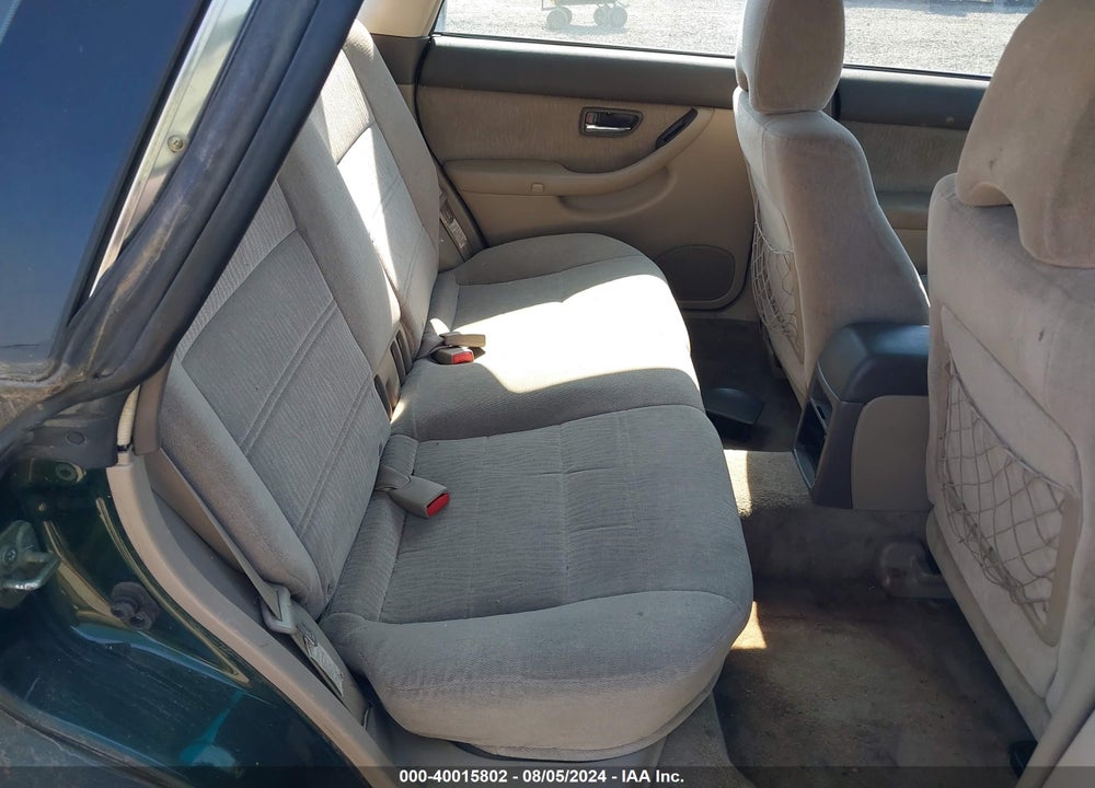 2001 SUBARU OUTBACK VIN: 4S3BH665817600622