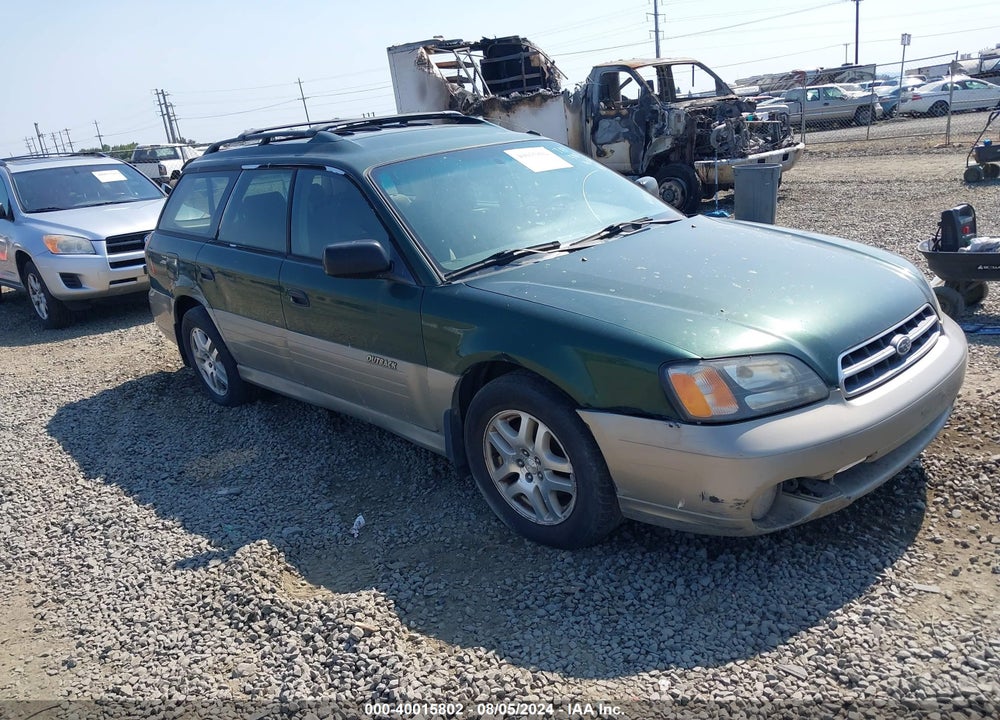 2001 SUBARU OUTBACK VIN: 4S3BH665817600622
