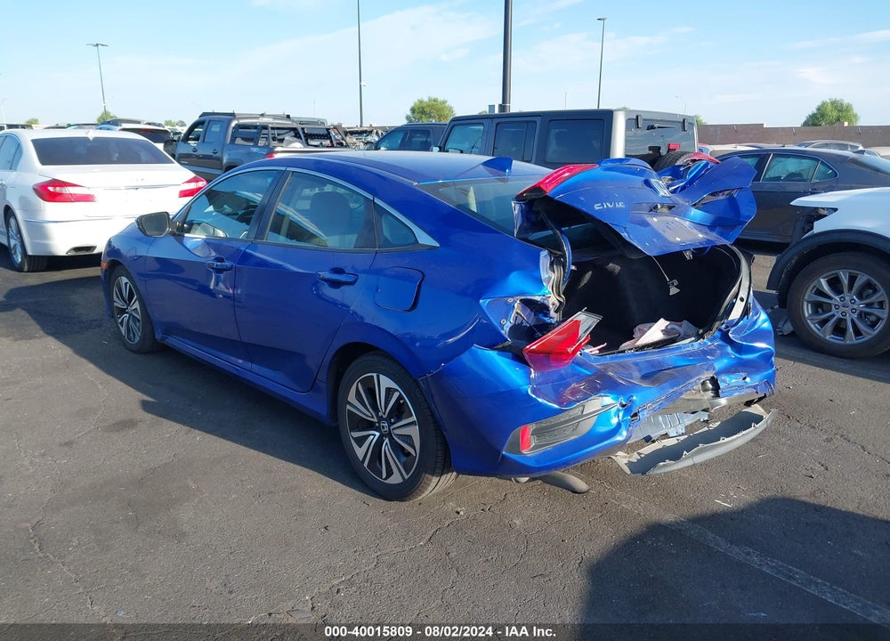 2017 HONDA CIVIC EX-L VIN: 2HGFC1F7XHH651589