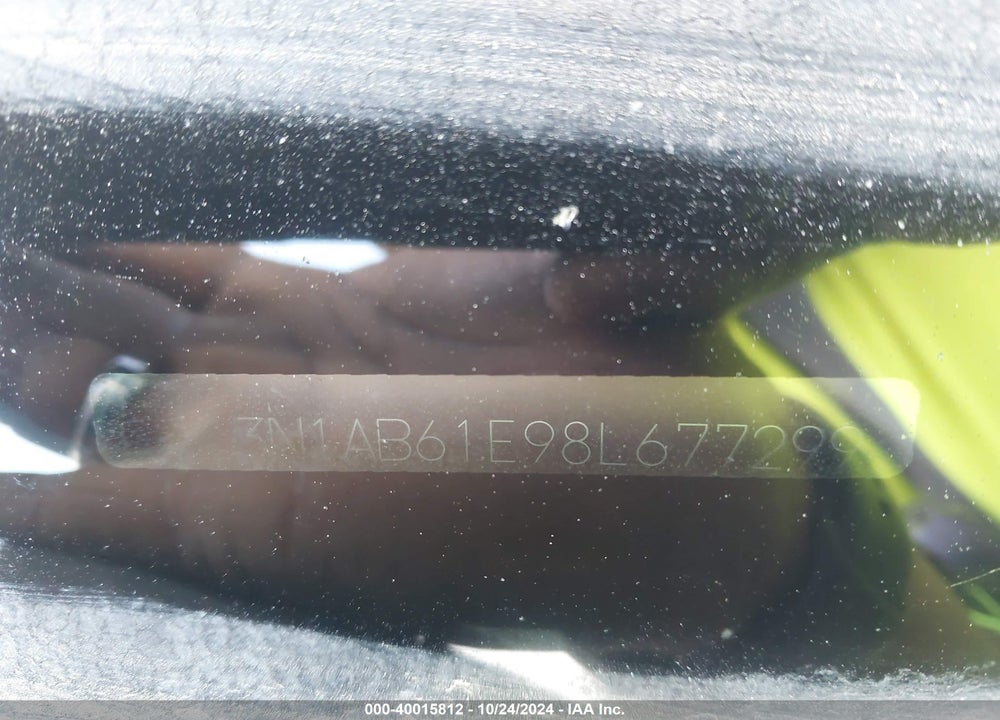 2008 NISSAN SENTRA 2.0S VIN: 3N1AB61E98L677299