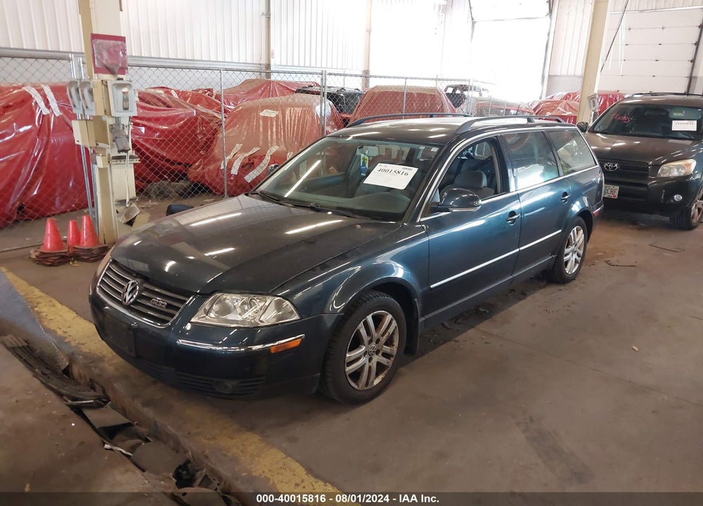 2005 VOLKSWAGEN PASSAT GLS VIN: WVWDD63B45E152539