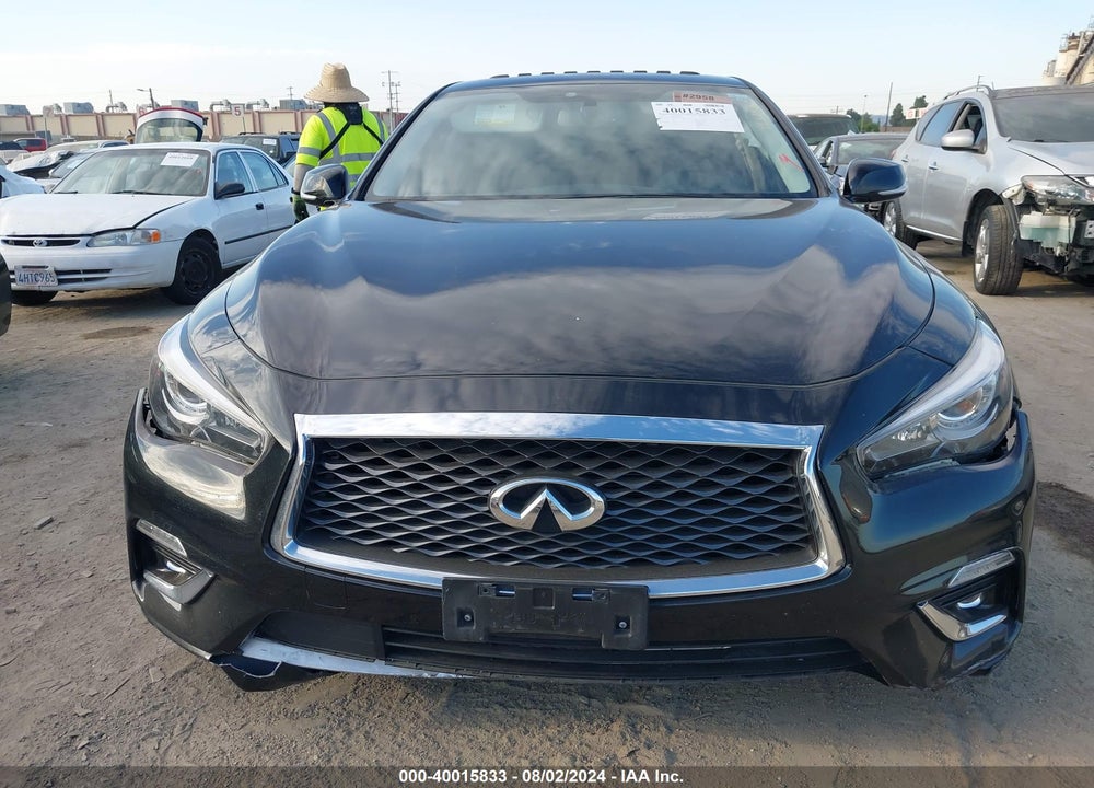 2019 INFINITI Q50 3.0T LUXE VIN: JN1EV7AP2KM543845