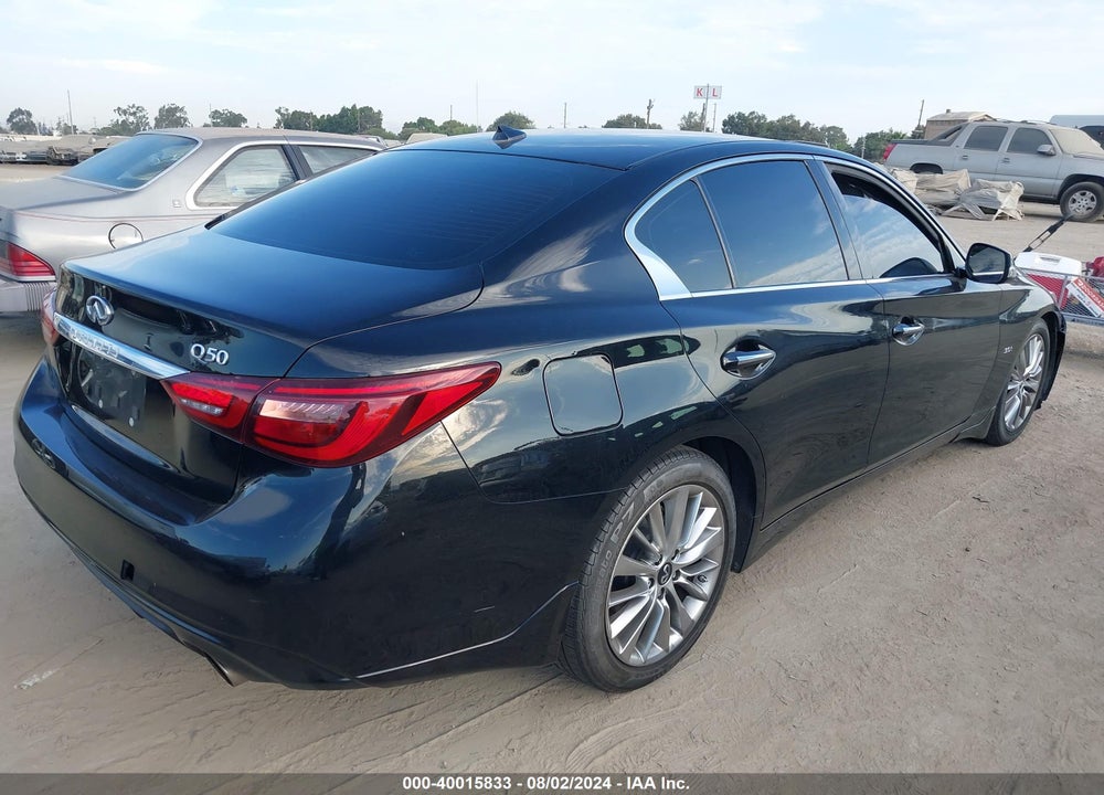 2019 INFINITI Q50 3.0T LUXE VIN: JN1EV7AP2KM543845