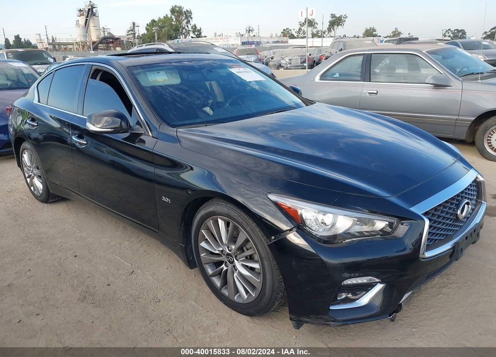 2019 INFINITI Q50 3.0T LUXE VIN: JN1EV7AP2KM543845