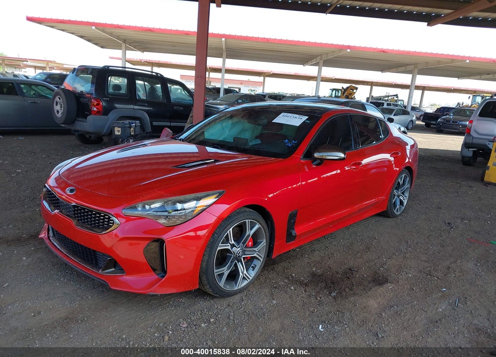 2018 KIA STINGER GT2 VIN: KNAE55LCXJ6033514