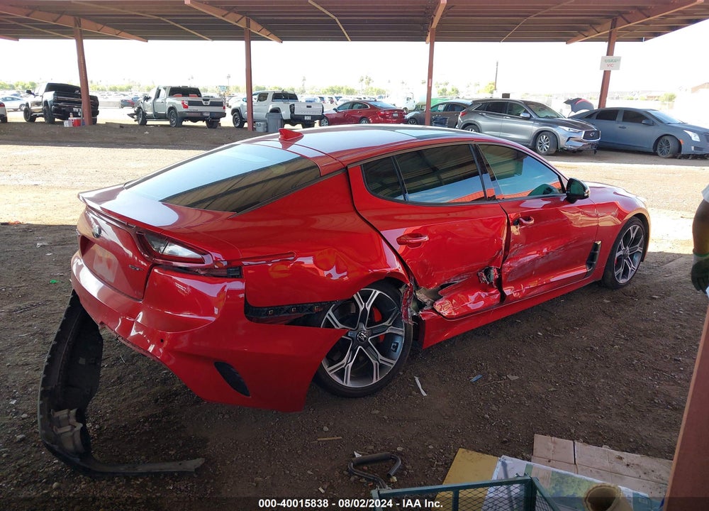 2018 KIA STINGER GT2 VIN: KNAE55LCXJ6033514