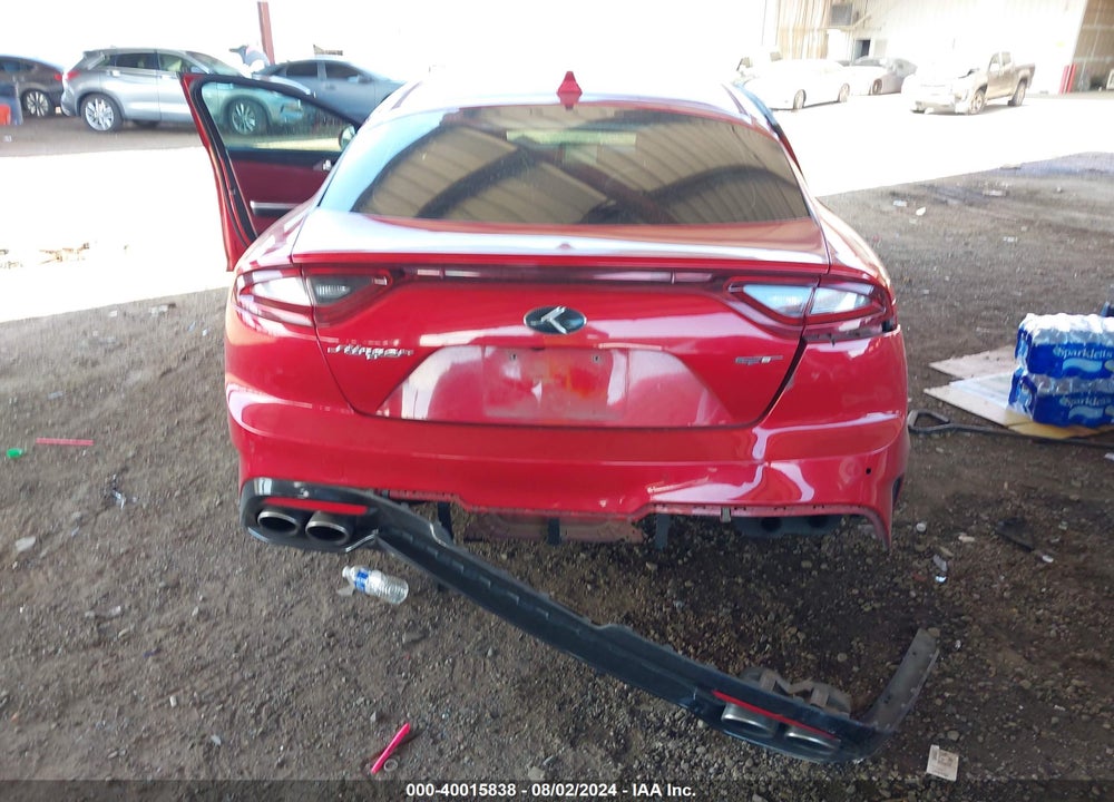 2018 KIA STINGER GT2 VIN: KNAE55LCXJ6033514