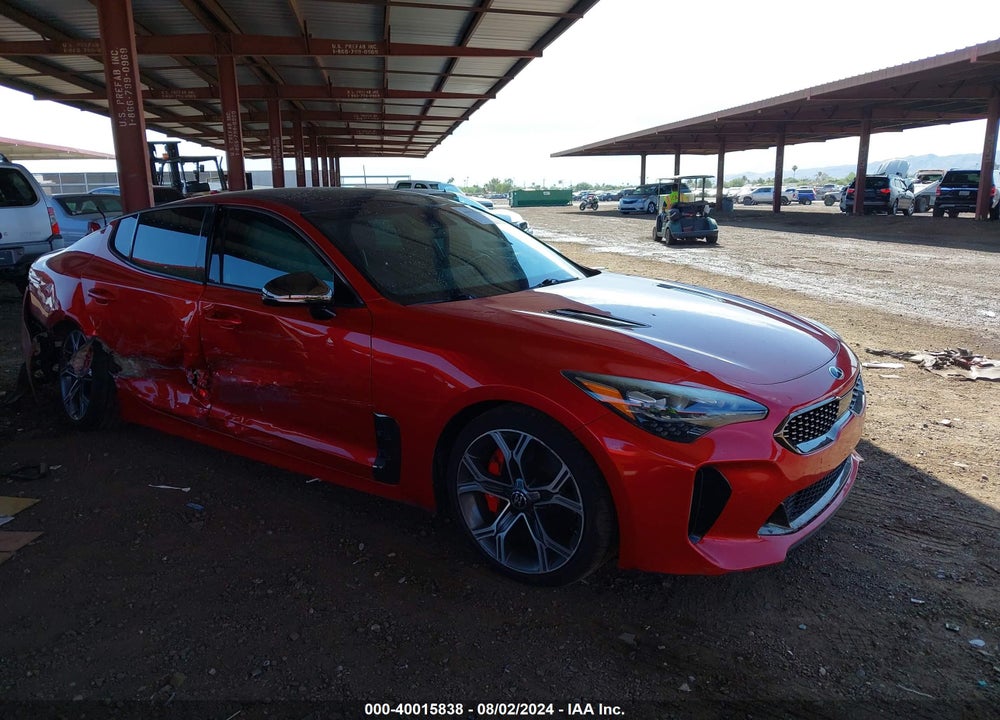 2018 KIA STINGER GT2 VIN: KNAE55LCXJ6033514