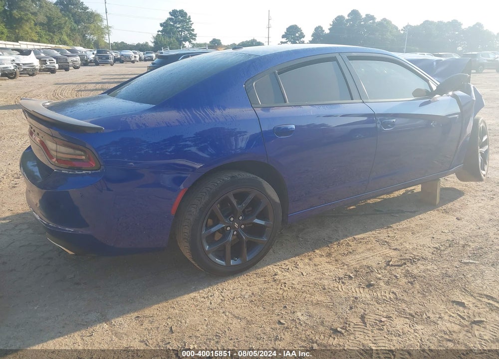 2022 DODGE CHARGER SXT RWD VIN: 2C3CDXBG5NH103880