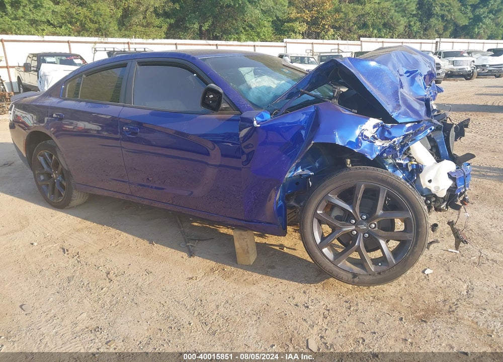 2022 DODGE CHARGER SXT RWD VIN: 2C3CDXBG5NH103880