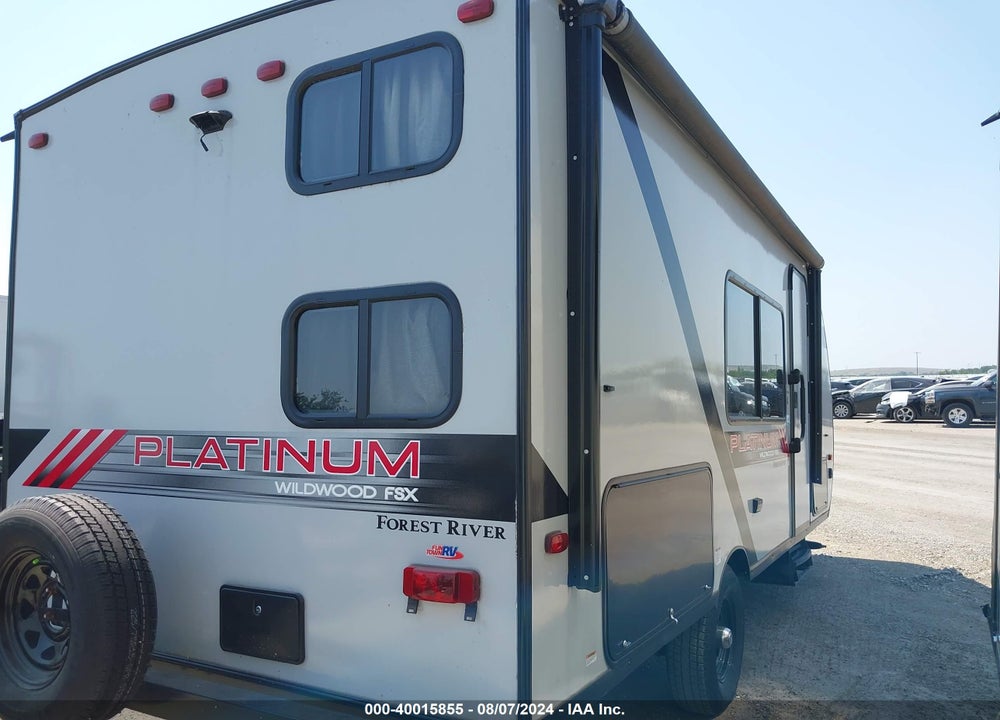 2021 FOREST RIVER WILDWOOD  RV VIN: 4X4TWDT19MY096333