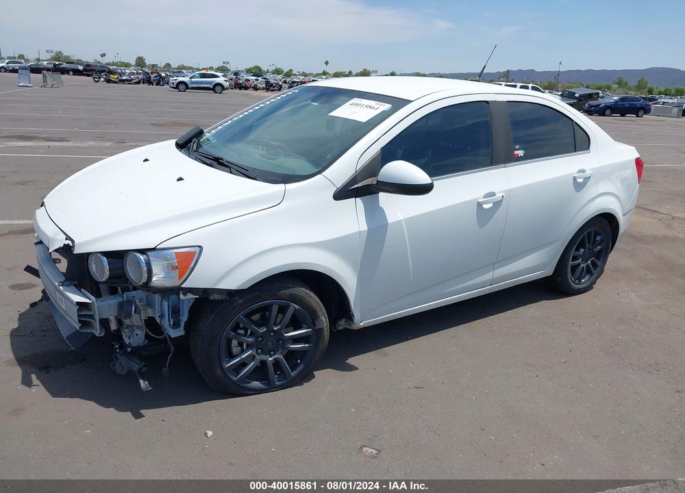 2013 CHEVROLET SONIC LT AUTO VIN: 1G1JC5SH8D4126996