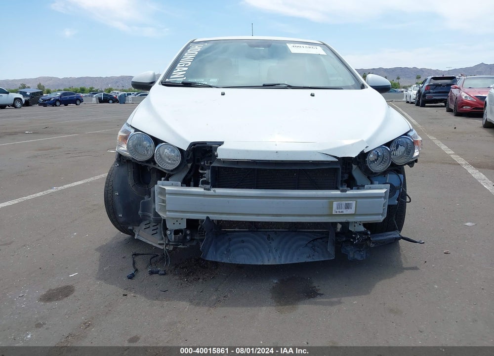 2013 CHEVROLET SONIC LT AUTO VIN: 1G1JC5SH8D4126996