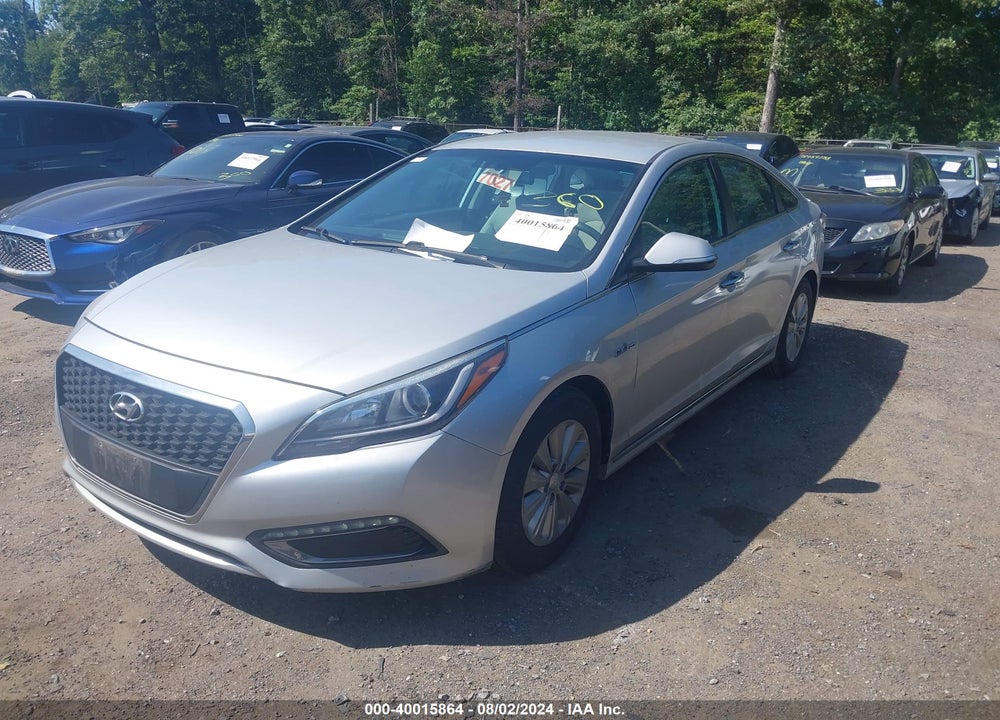2016 HYUNDAI SONATA HYBRID SE VIN: KMHE24L14GA011658