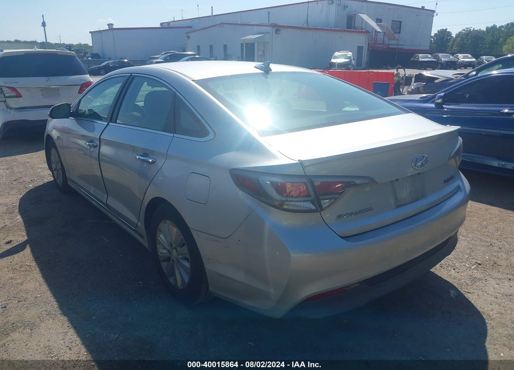 2016 HYUNDAI SONATA HYBRID SE VIN: KMHE24L14GA011658