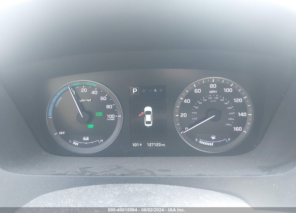 2016 HYUNDAI SONATA HYBRID SE VIN: KMHE24L14GA011658