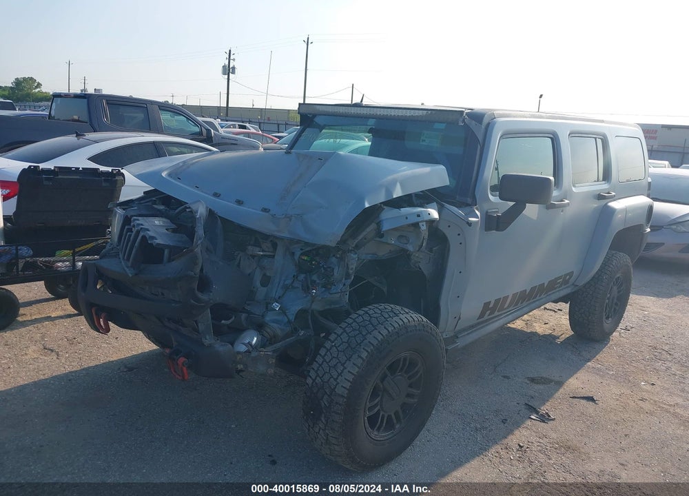 2007 HUMMER H3 SUV VIN: 5GTDN13E178139347