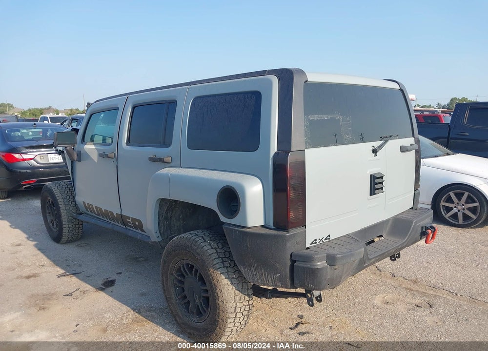 2007 HUMMER H3 SUV VIN: 5GTDN13E178139347