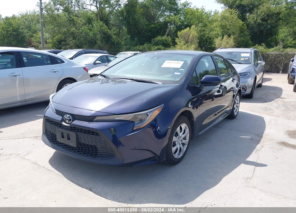 2022 TOYOTA COROLLA LE VIN: 5YFEPMAE3NP296891
