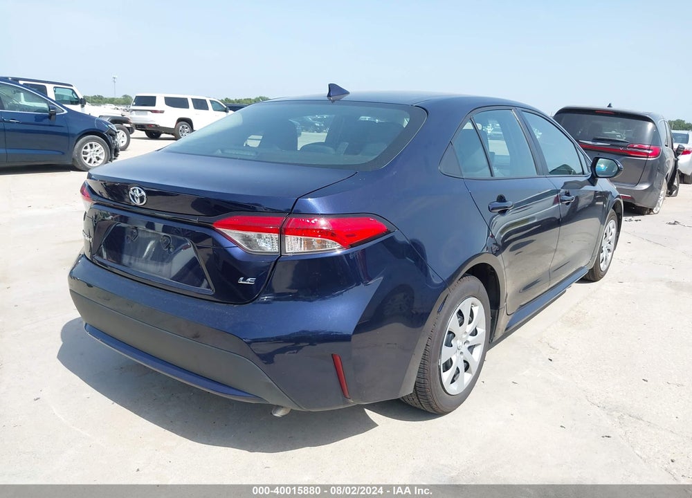 2022 TOYOTA COROLLA LE VIN: 5YFEPMAE3NP296891