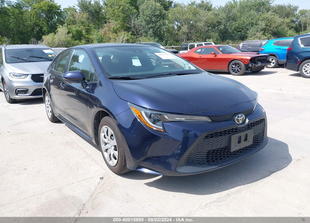 2022 TOYOTA COROLLA LE VIN: 5YFEPMAE3NP296891