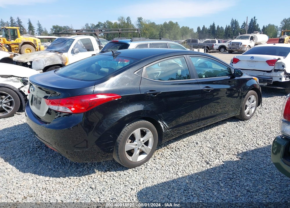 2011 HYUNDAI ELANTRA GLS VIN: 5NPDH4AE1BH021912