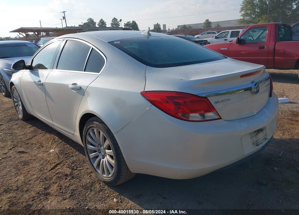 2012 BUICK REGAL VIN: 2G4GR5EK9C9184565