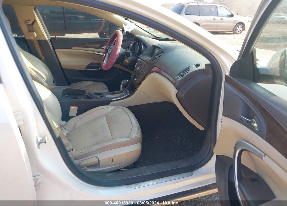 2012 BUICK REGAL VIN: 2G4GR5EK9C9184565