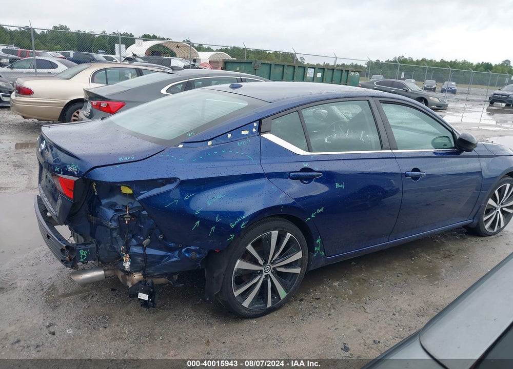 2020 NISSAN ALTIMA SR FWD VIN: 1N4BL4CV3LC263638