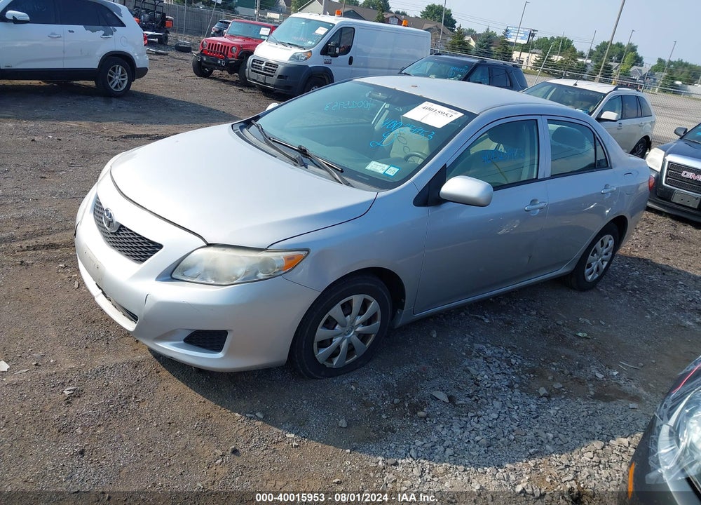 2010 TOYOTA COROLLA LE VIN: 2T1BU4EE1AC310822