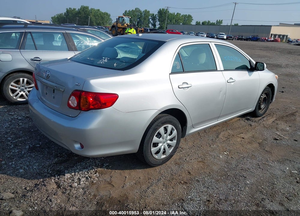 2010 TOYOTA COROLLA LE VIN: 2T1BU4EE1AC310822
