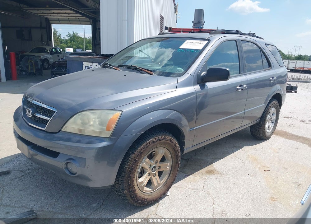 2004 KIA SORENTO VIN: KNDJD733145293956