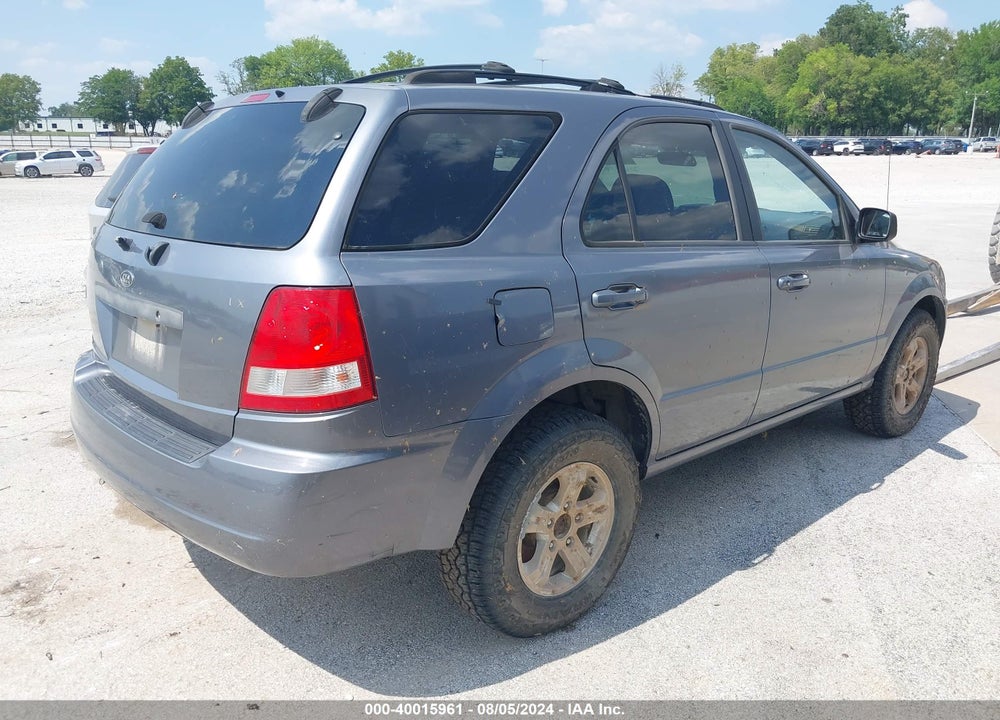 2004 KIA SORENTO VIN: KNDJD733145293956