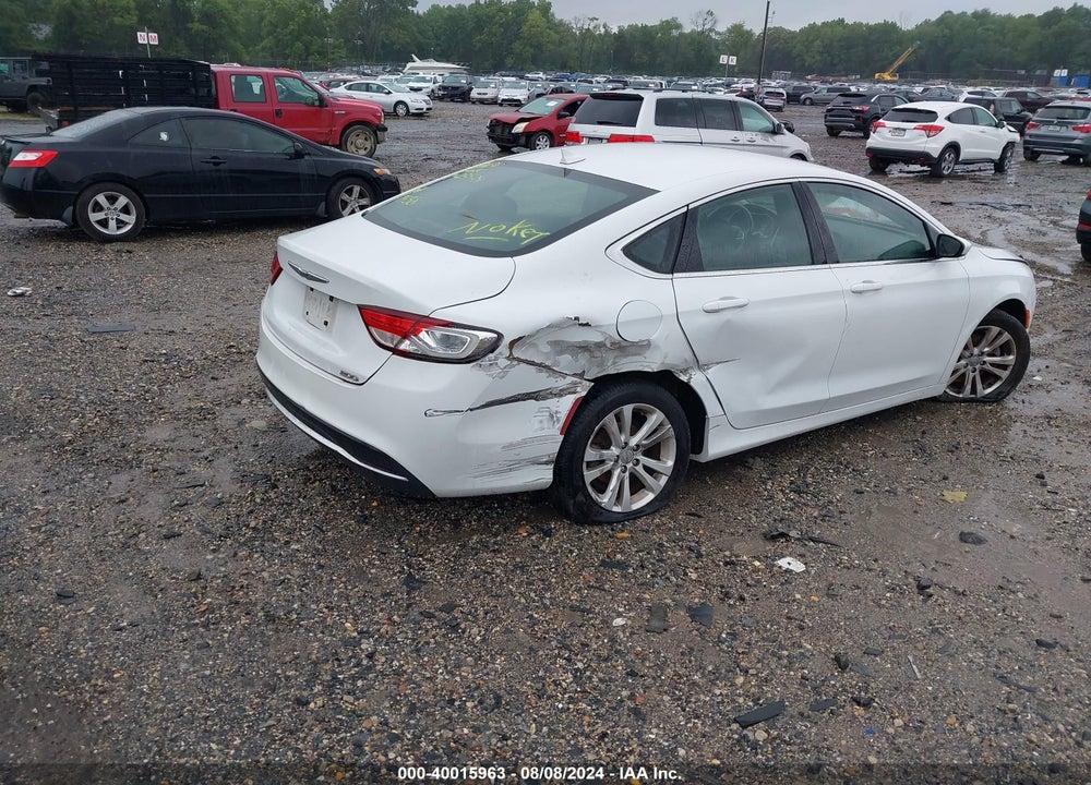 2016 CHRYSLER 200 LIMITED PLATINUM VIN: 1C3CCCAB3GN188410