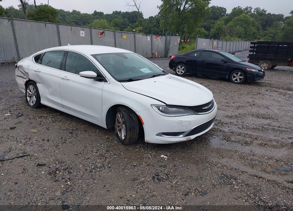 2016 CHRYSLER 200 LIMITED PLATINUM VIN: 1C3CCCAB3GN188410