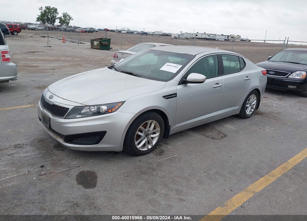 2011 KIA OPTIMA LX VIN: KNAGM4A78B5081726