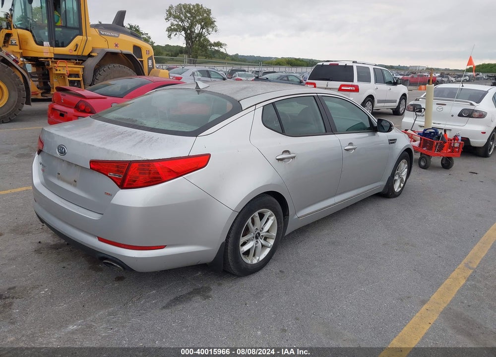 2011 KIA OPTIMA LX VIN: KNAGM4A78B5081726