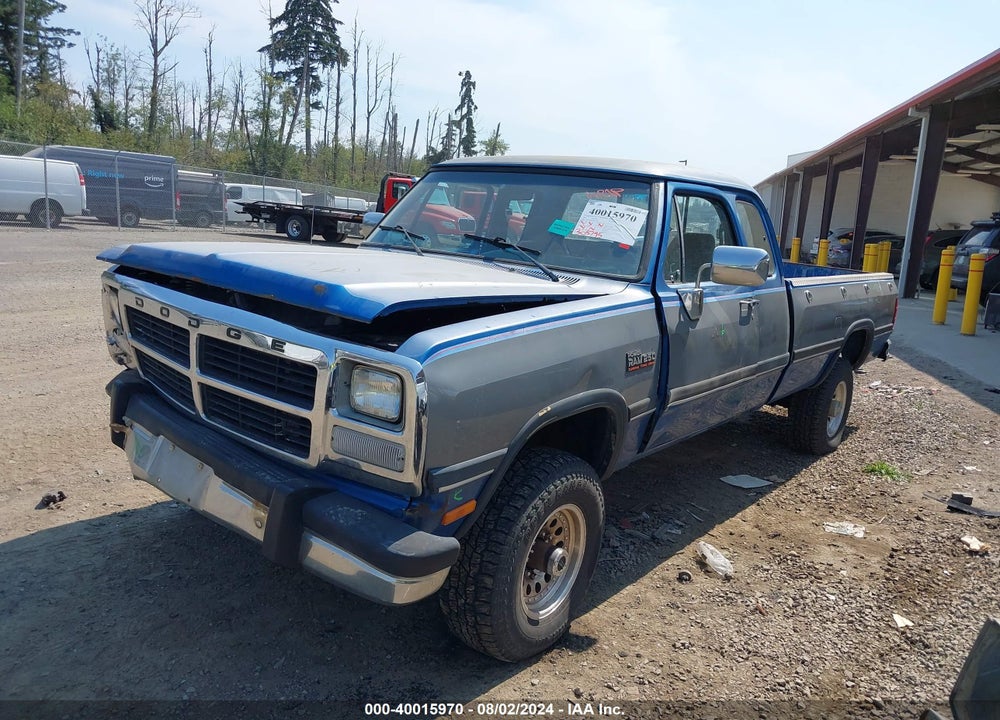 1993 DODGE W-SERIES W200/W250 VIN: 3B7KM23C0PM143648