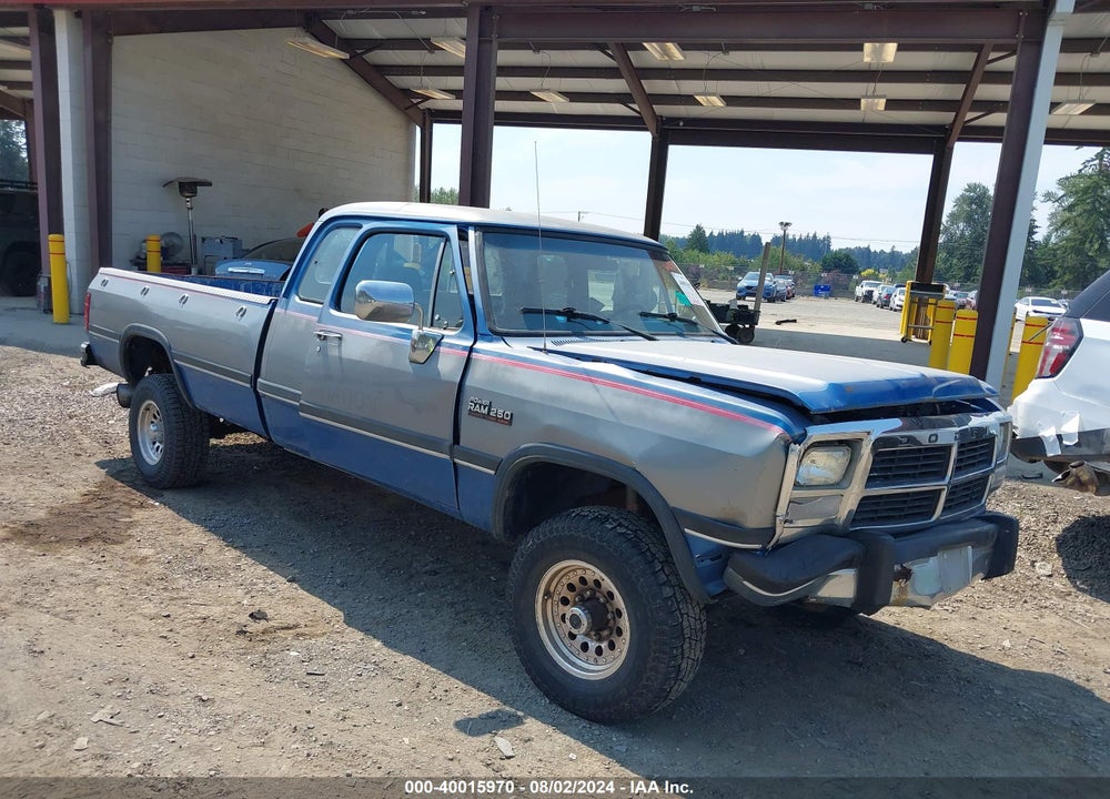 1993 DODGE W-SERIES W200/W250 VIN: 3B7KM23C0PM143648