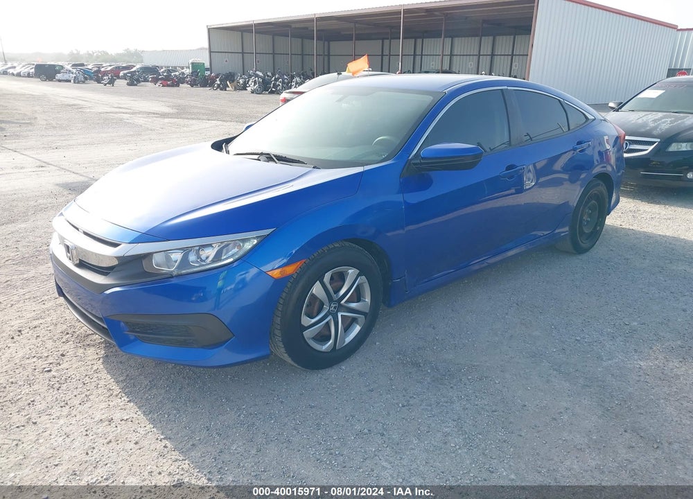 2017 HONDA CIVIC LX VIN: 19XFC2F56HE010812