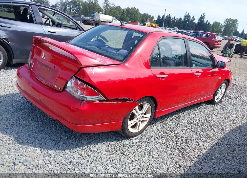 2006 MITSUBISHI LANCER RALLIART VIN: JA3AJ66FX6U071917