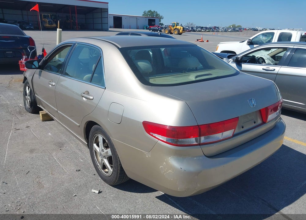 2003 HONDA ACCORD 2.4 EX VIN: 1HGCM56693A074592