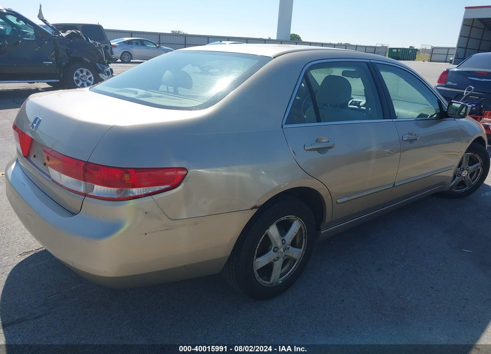 2003 HONDA ACCORD 2.4 EX VIN: 1HGCM56693A074592