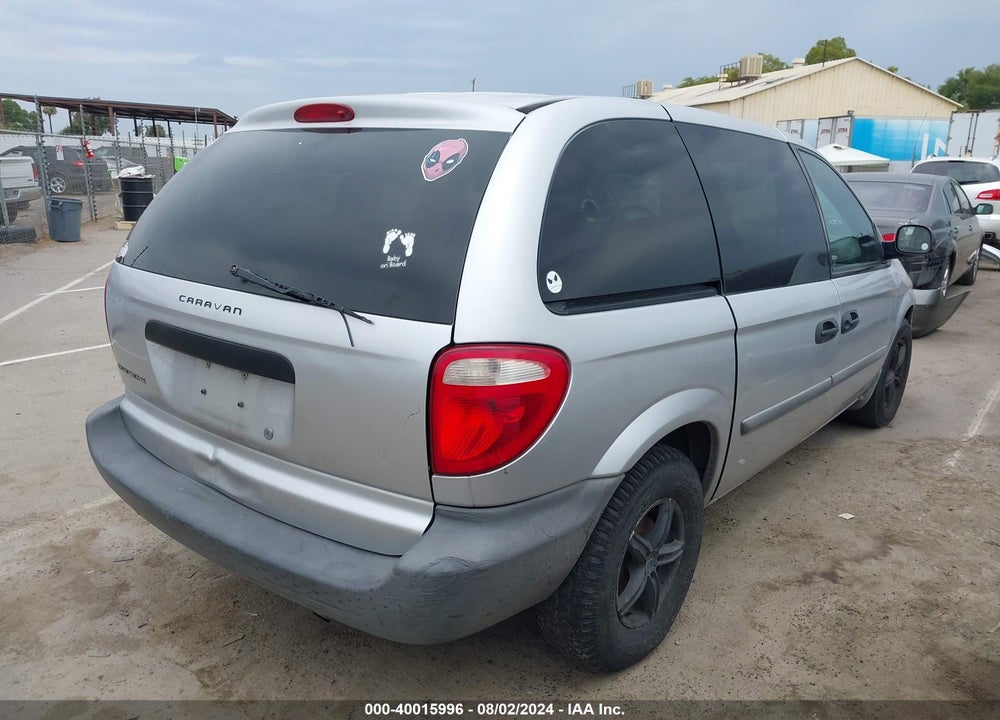 2006 DODGE CARAVAN SE VIN: 1D4GP25BX6B710667