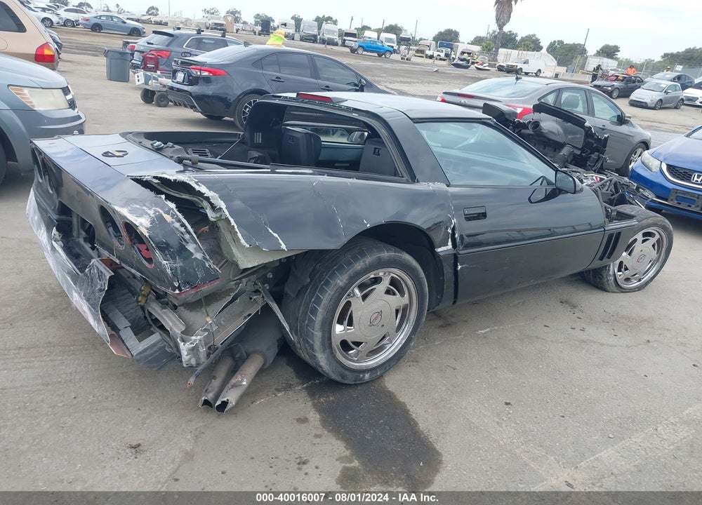 1989 CHEVROLET CORVETTE VIN: 1G1YY2180K5119810