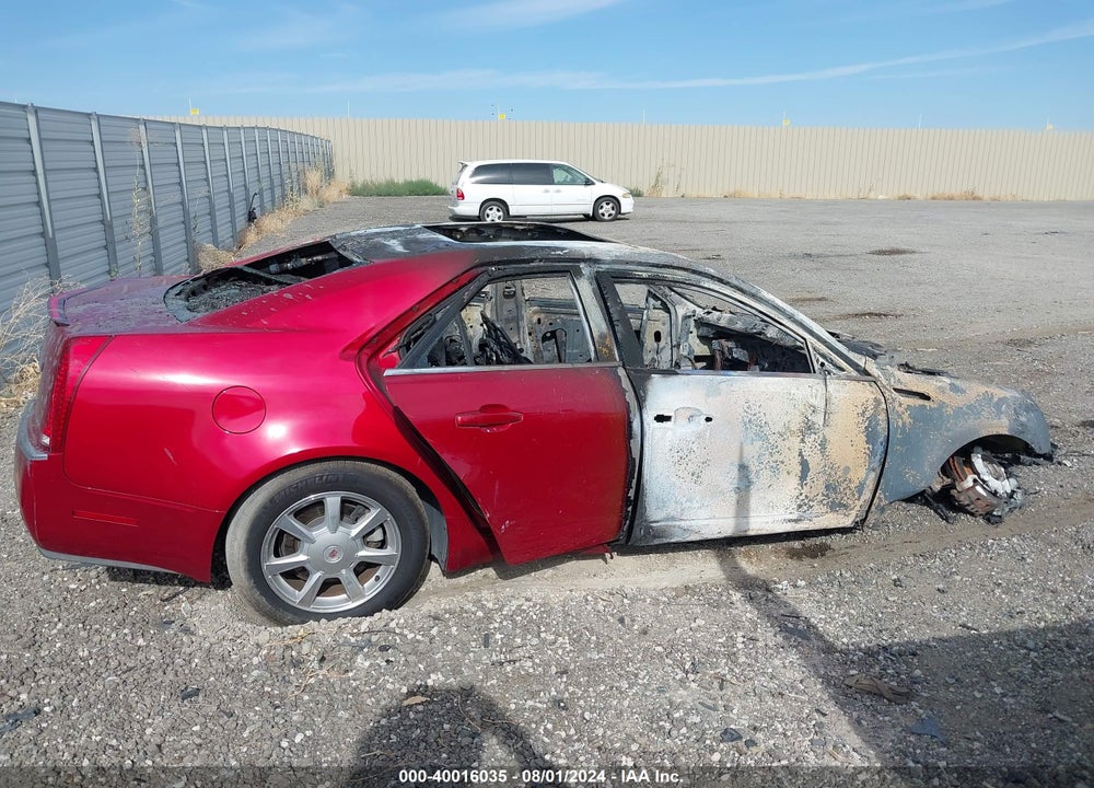 2008 CADILLAC CTS STANDARD VIN: 1G6DF577880214118