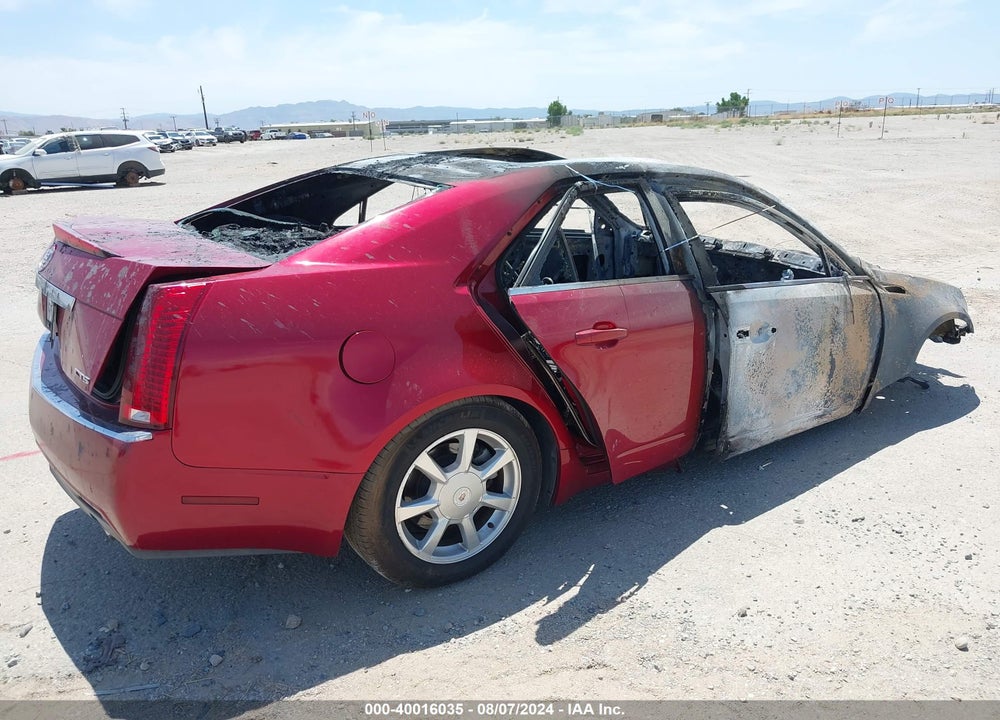 2008 CADILLAC CTS STANDARD VIN: 1G6DF577880214118